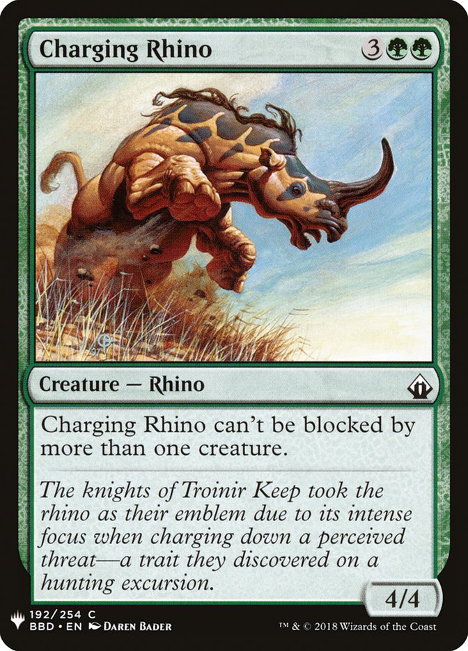 image Charging Rhino