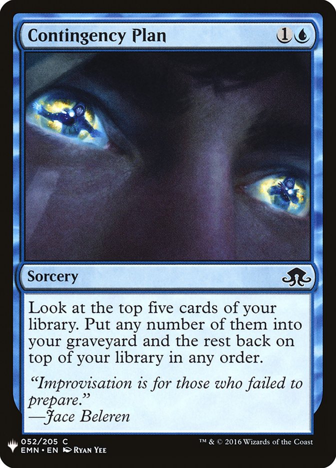 image Contingency Plan