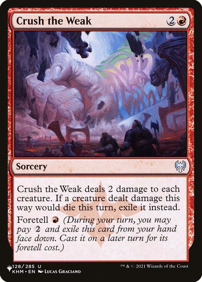 image Crush the Weak
