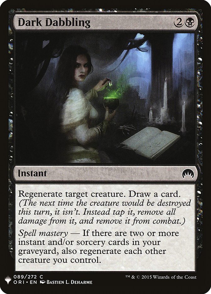 image Dark Dabbling