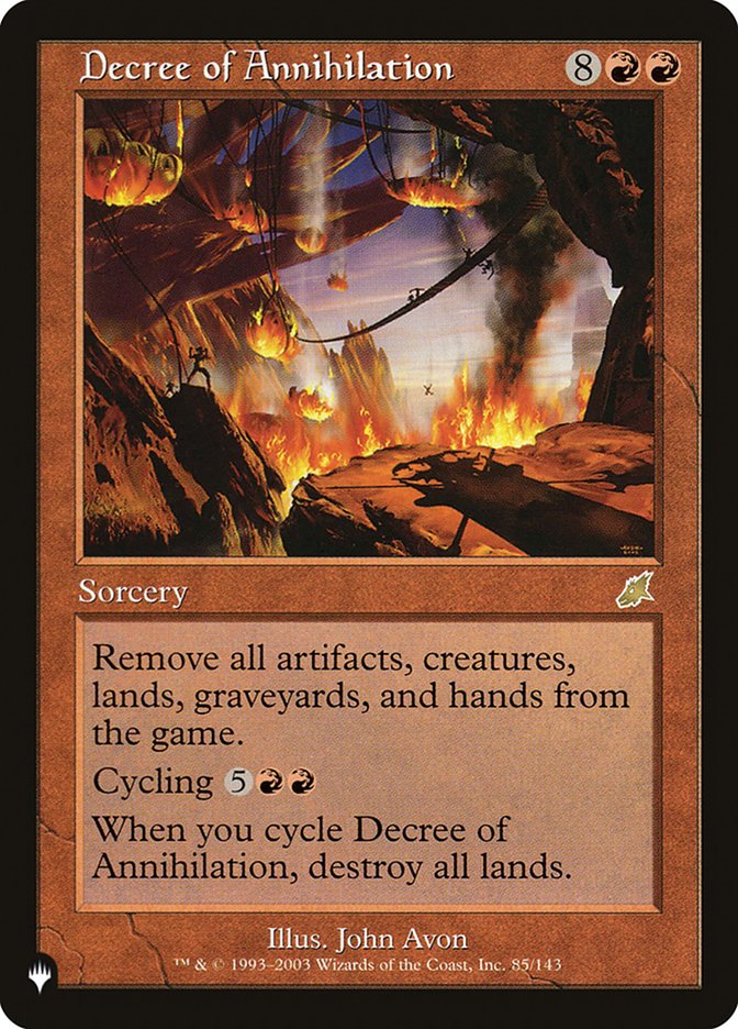 image Decree of Annihilation