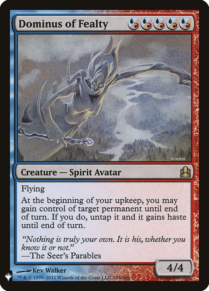 image Dominus of Fealty