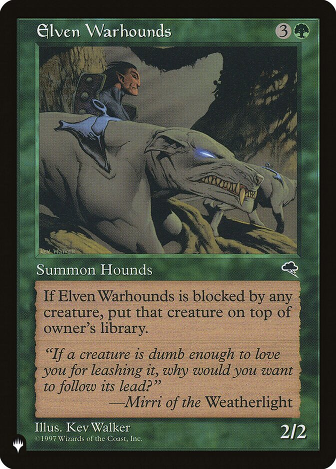 image Elven Warhounds