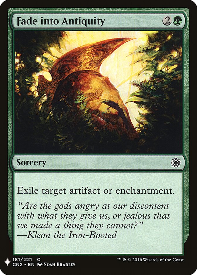 image Fade into Antiquity