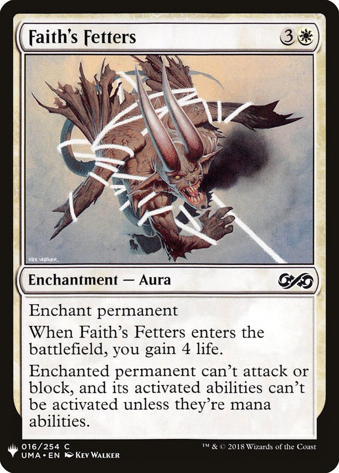 image Faith's Fetters