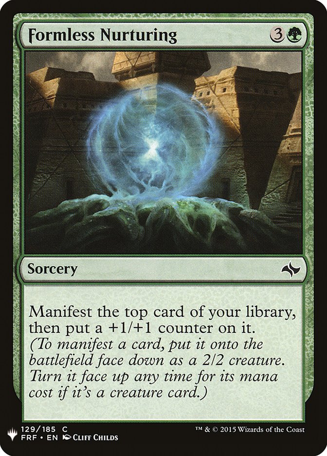 image Formless Nurturing