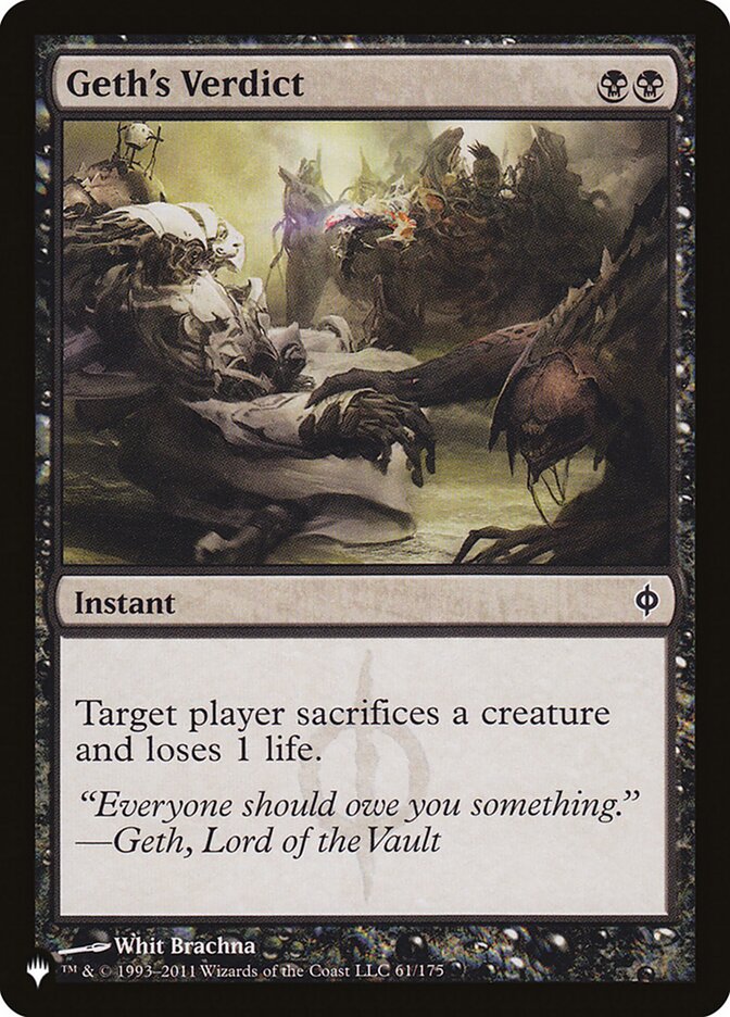 image Geth's Verdict