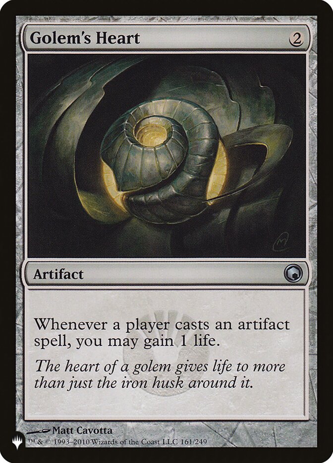 image Golem's Heart