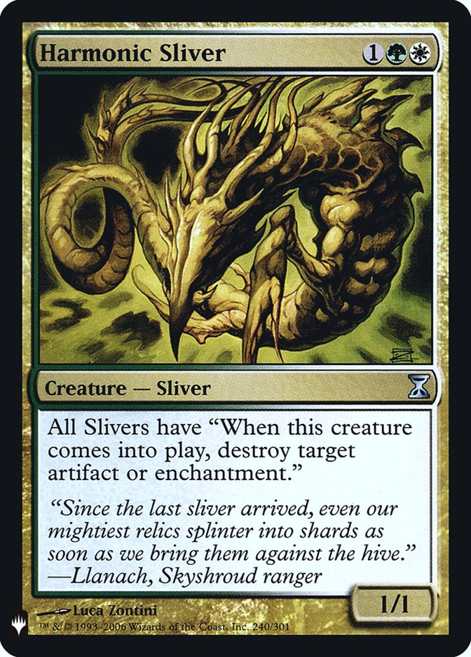 image Harmonic Sliver
