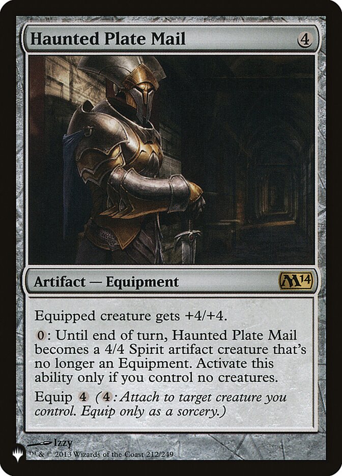 image Haunted Plate Mail