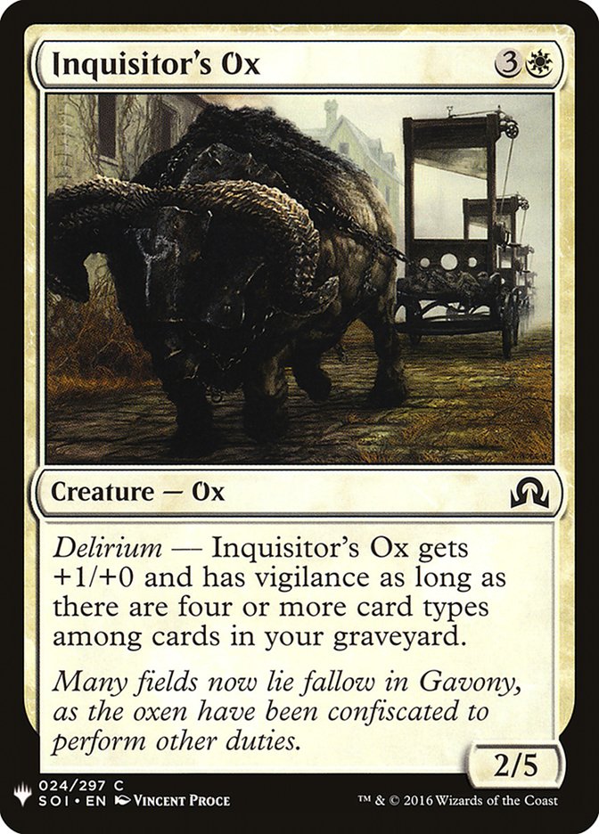 image Inquisitor's Ox