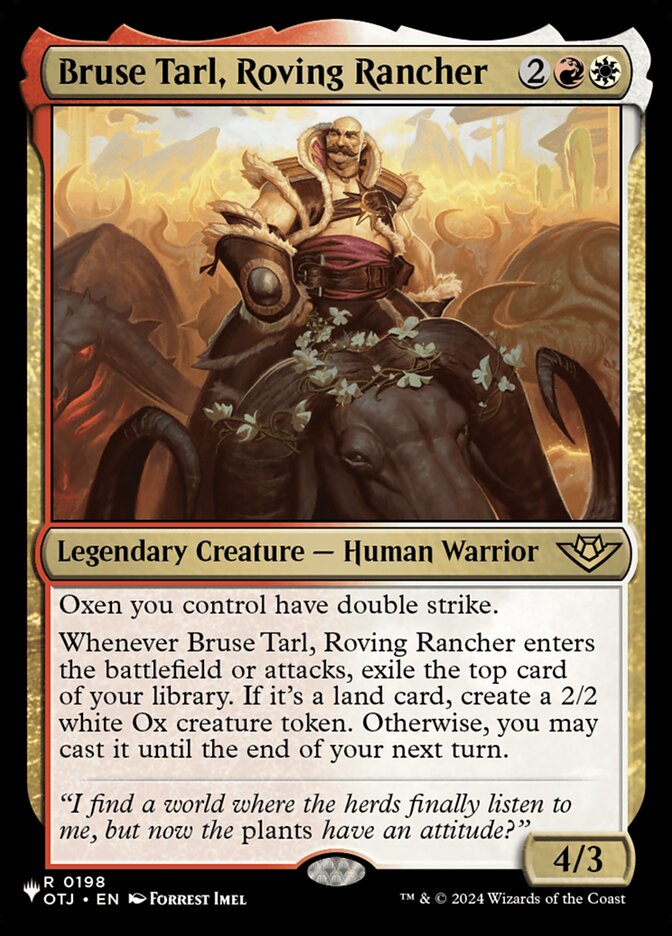image Bruse Tarl, Roving Rancher