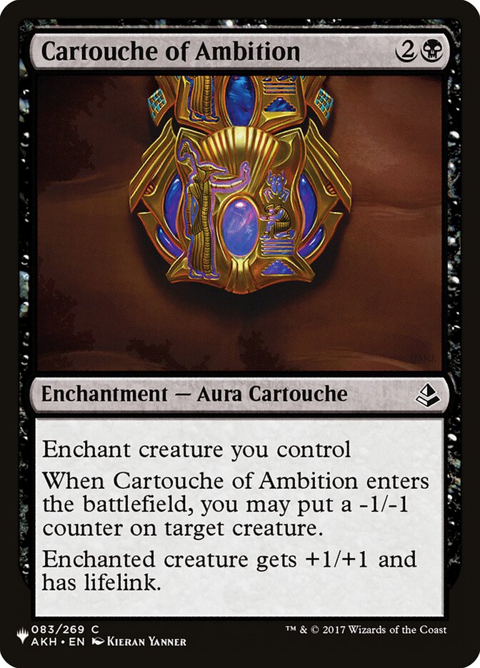 image Cartouche of Ambition