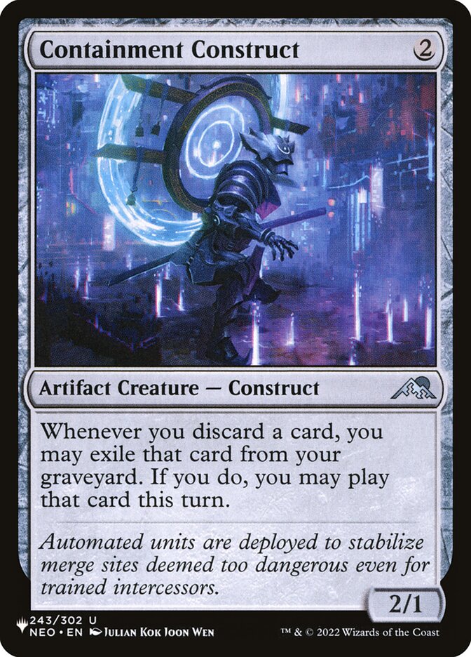 image Containment Construct