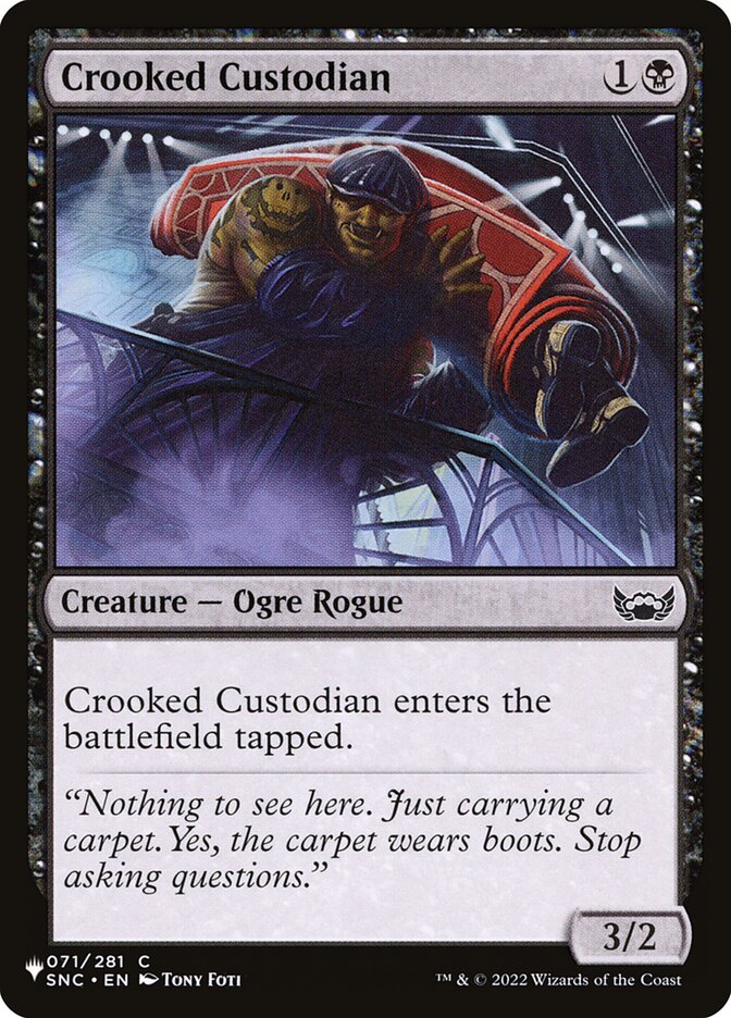 image Crooked Custodian