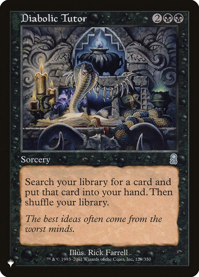 image Diabolic Tutor