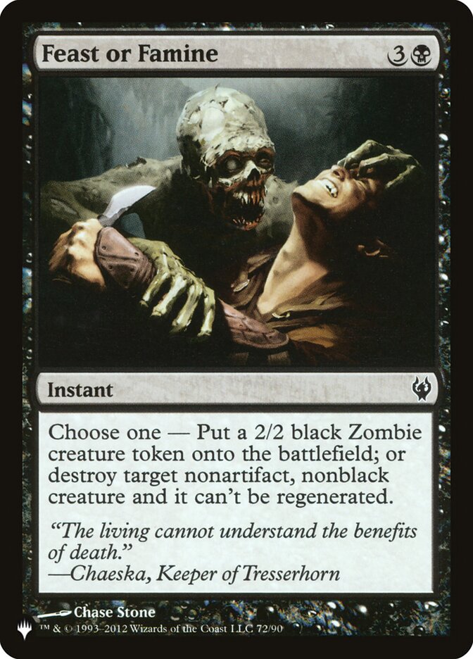 image Feast or Famine