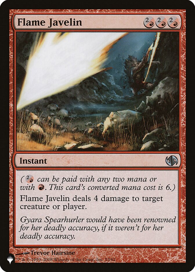 image Flame Javelin