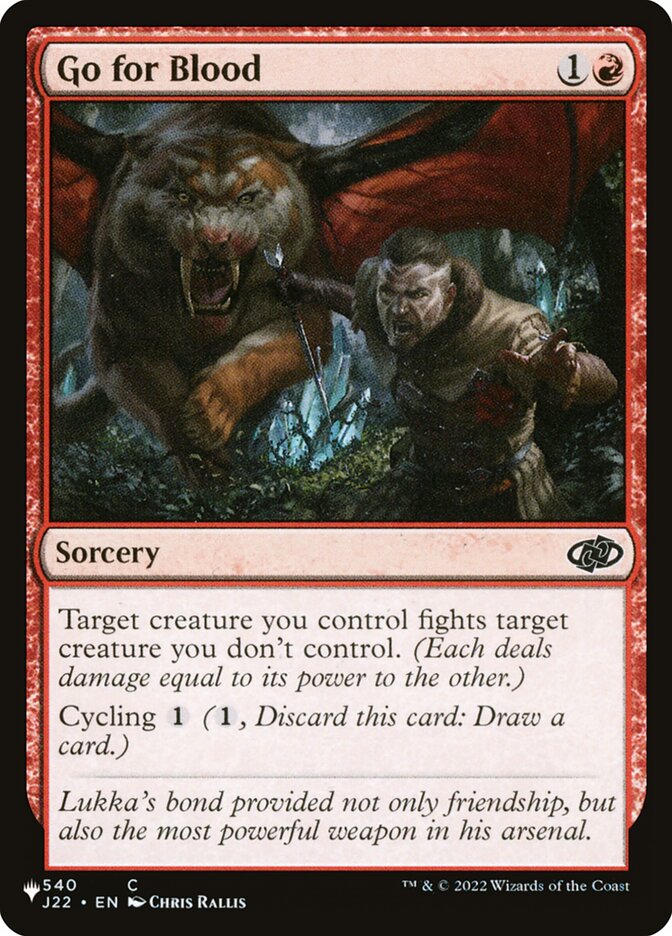 image Go for Blood