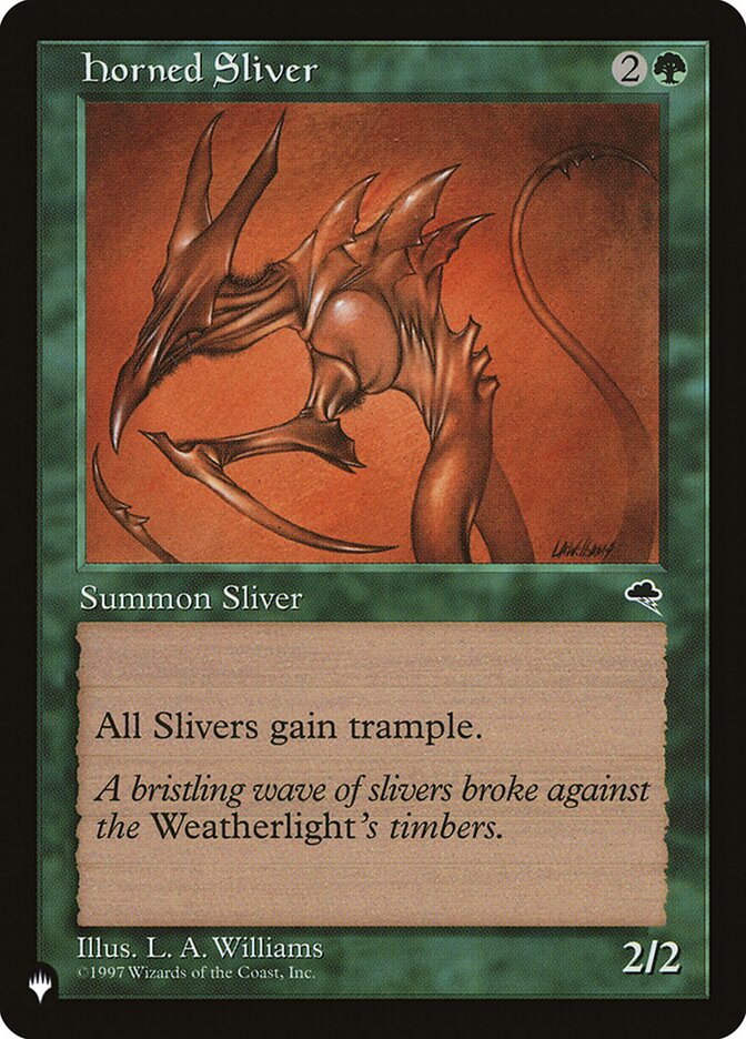 image Horned Sliver