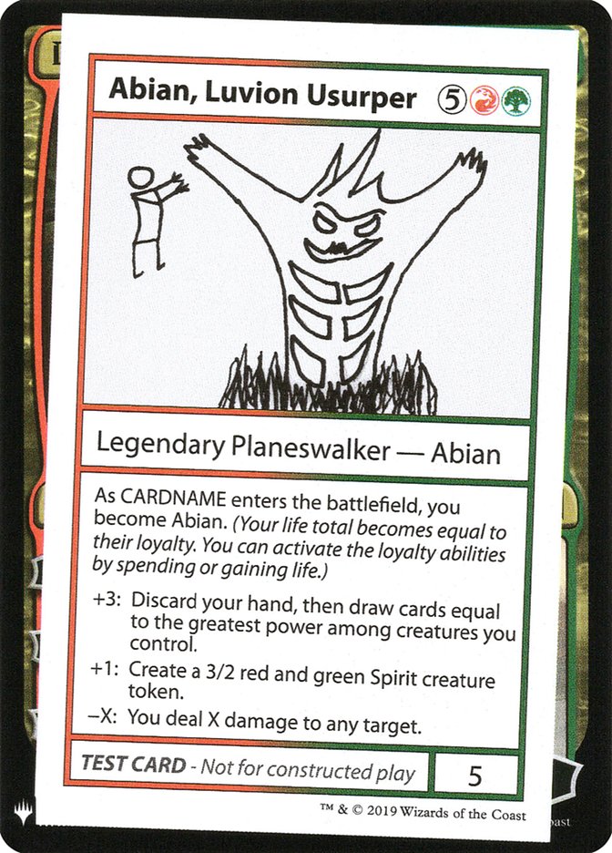 image Abian, Luvion Usurper
