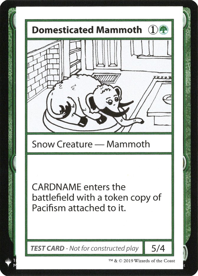 image Domesticated Mammoth