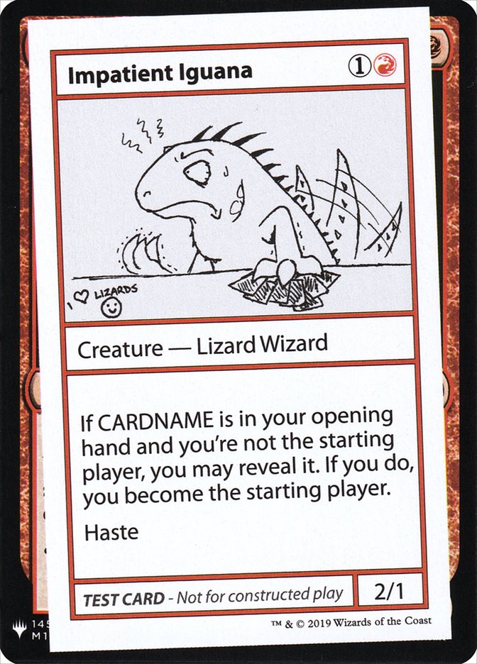 image Impatient Iguana