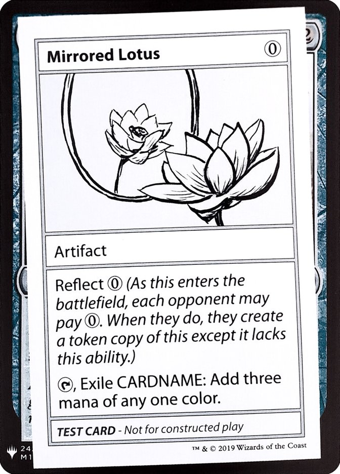image Mirrored Lotus