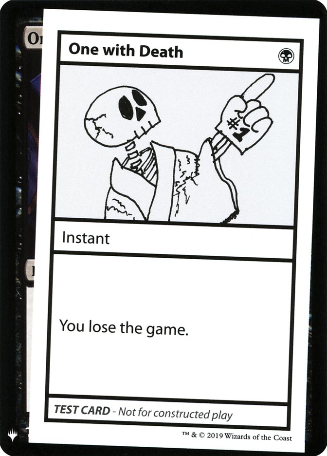 image One with Death