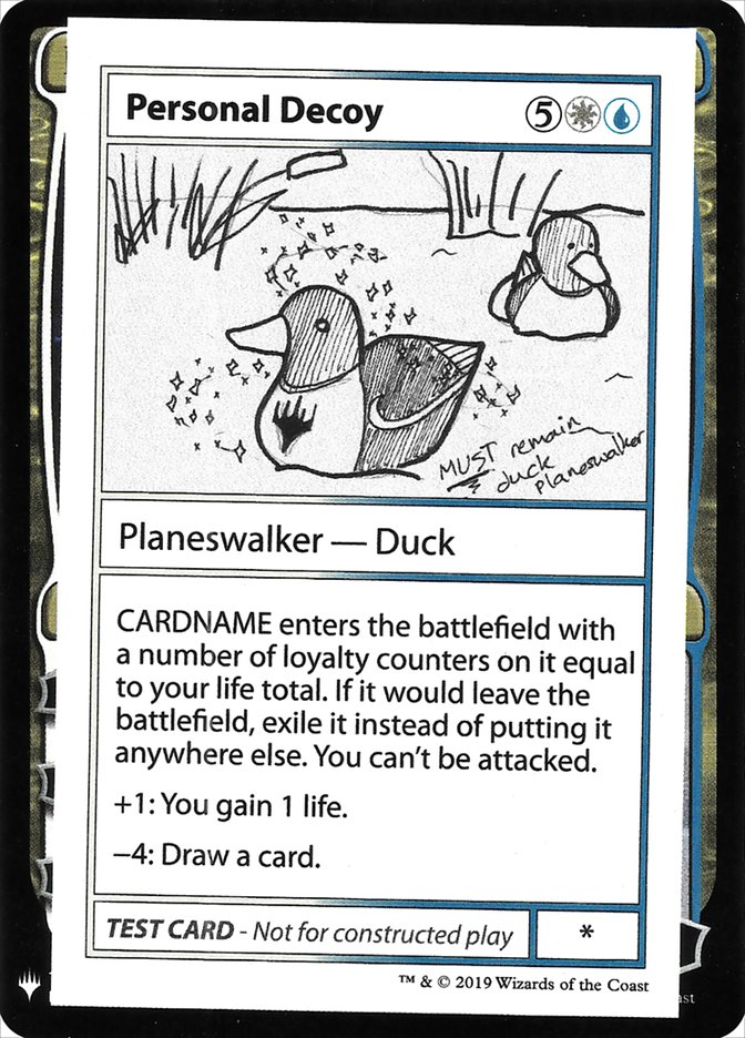 image Personal Decoy