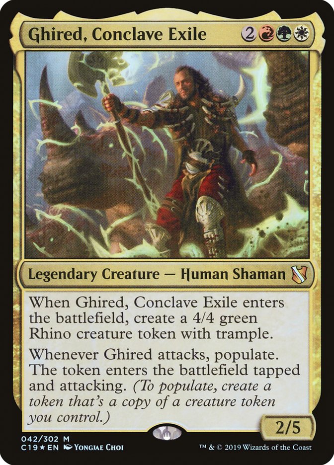 image Ghired, Conclave Exile