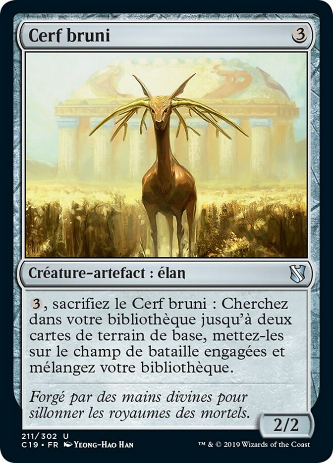 image Cerf bruni