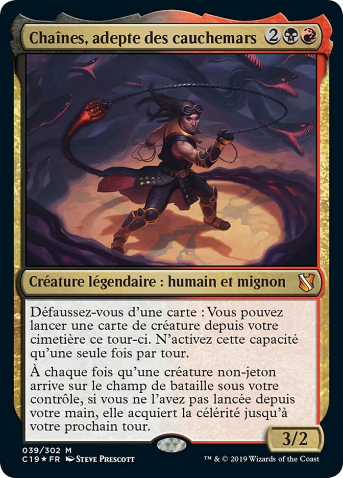 image Chaînes, adepte des cauchemars
