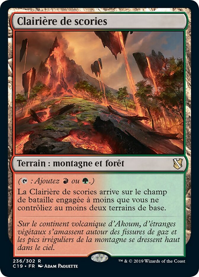 image Clairière de scories