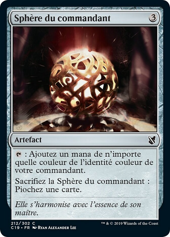image Sphère du commandant