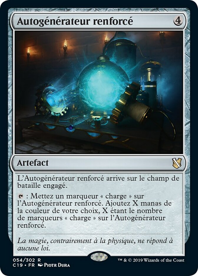 image Autogénérateur renforcé