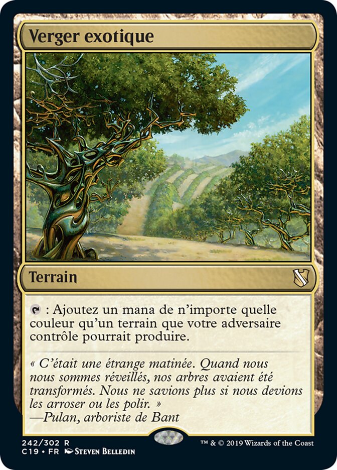 image Verger exotique