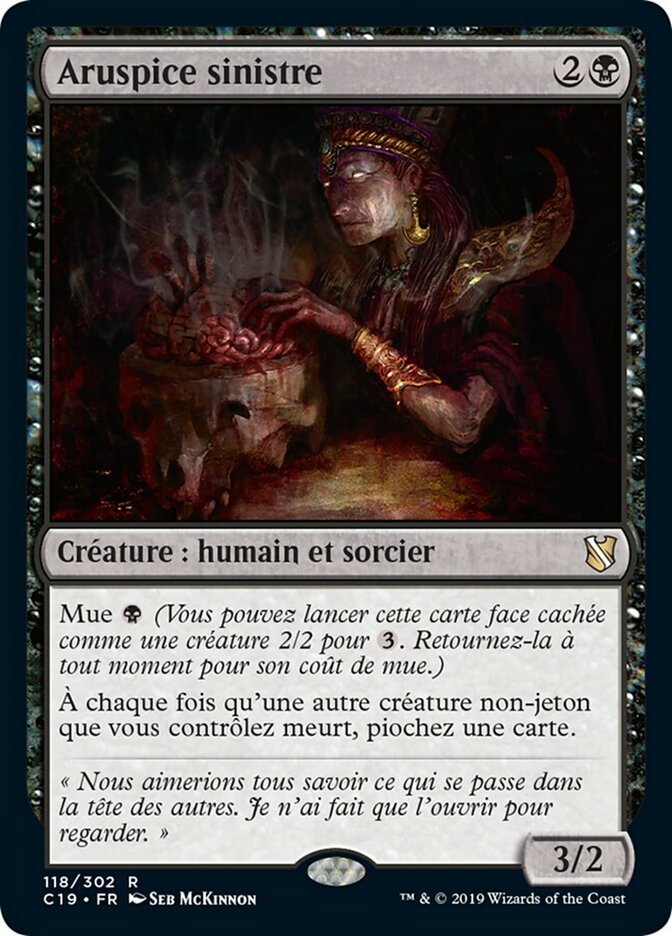 image Aruspice sinistre