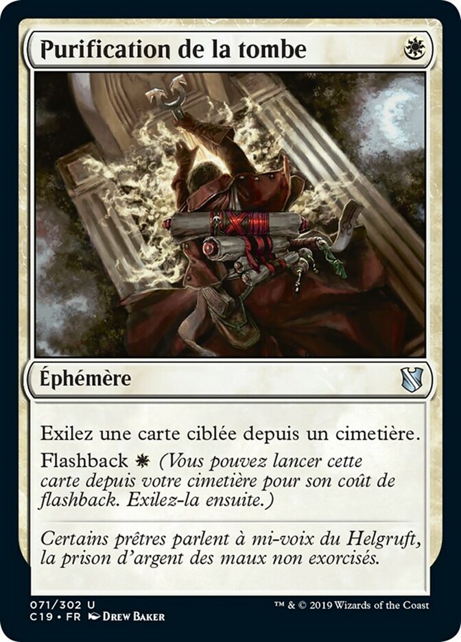 image Purification de la tombe