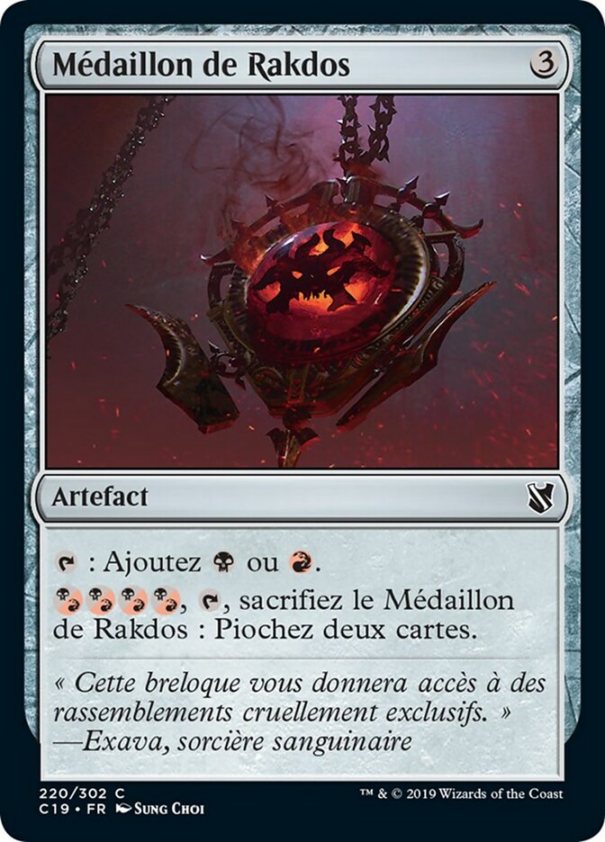 image Médaillon de Rakdos