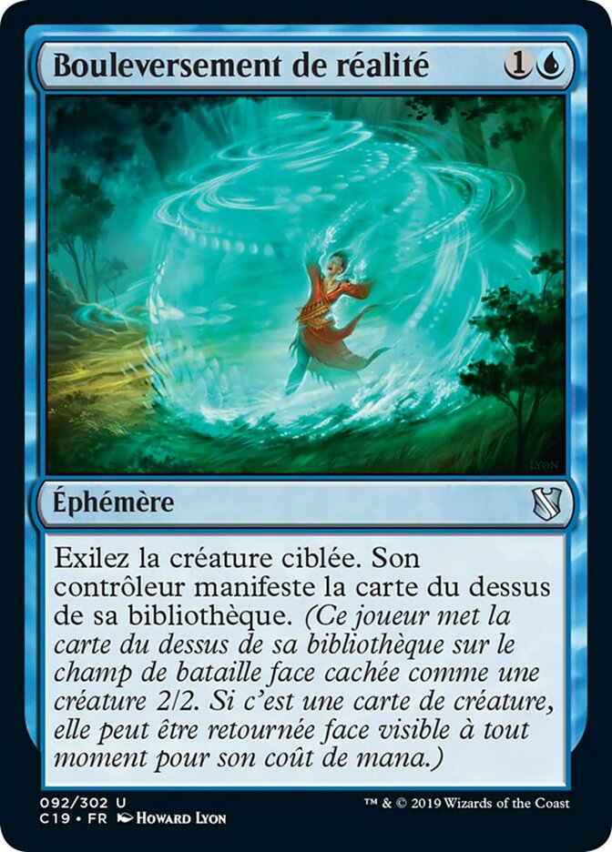 image Bouleversement de réalité