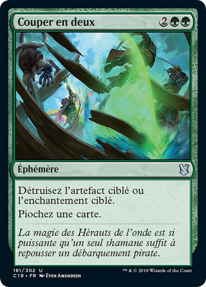 image Couper en deux