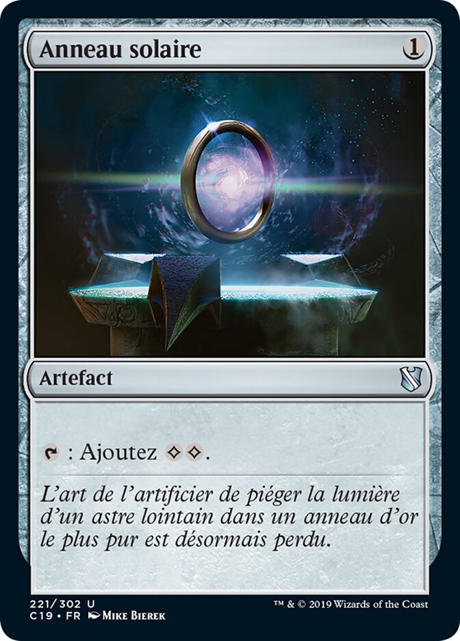 image Anneau solaire