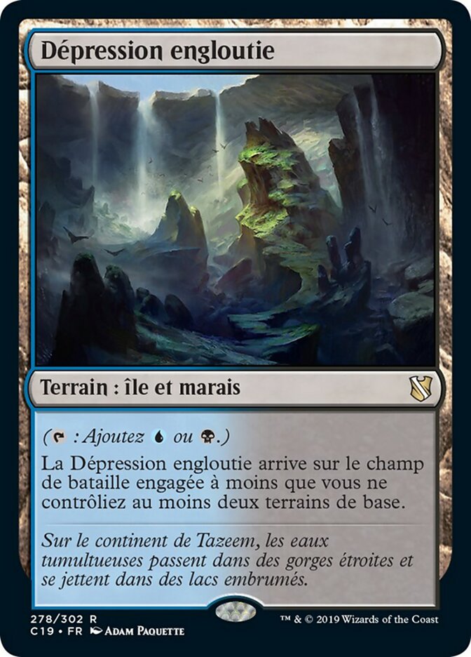 image Dépression engloutie