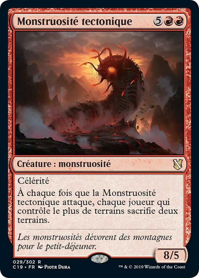 image Monstruosité tectonique