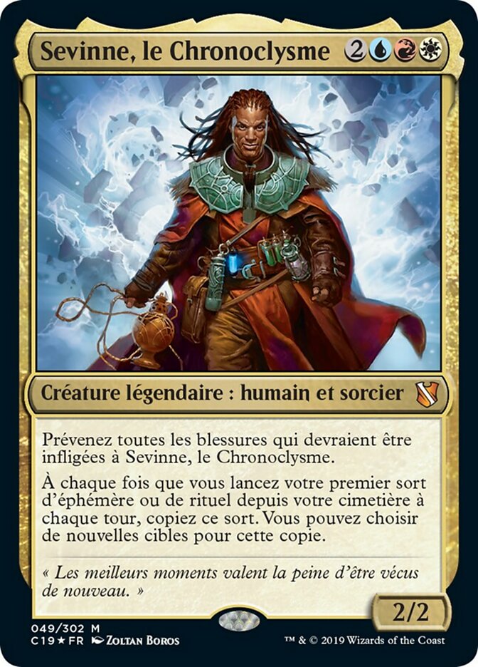 image Sevinne, le Chronoclysme