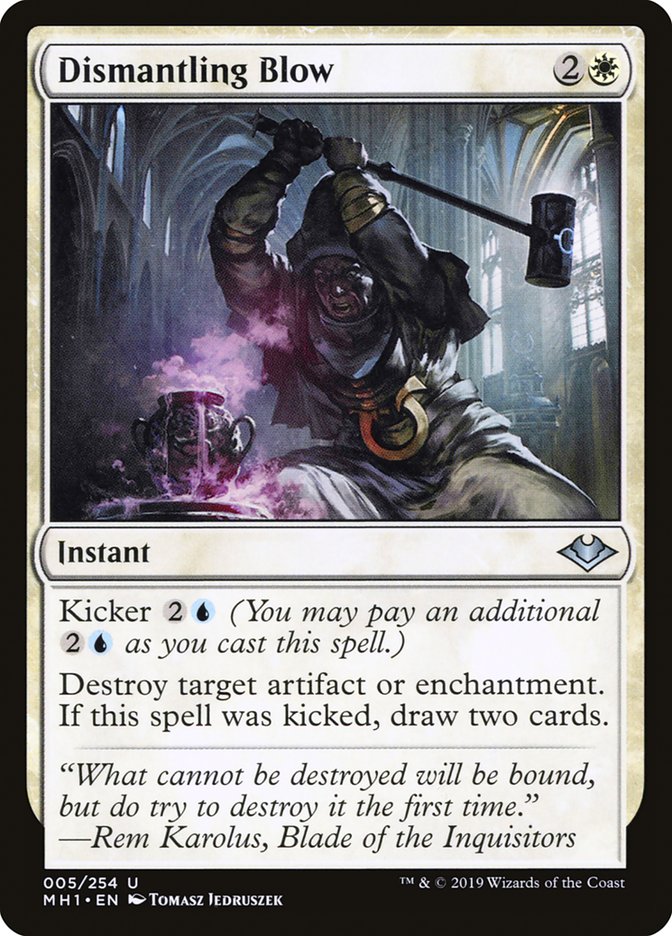 image Dismantling Blow