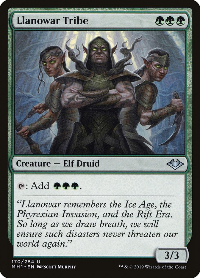 image Llanowar Tribe