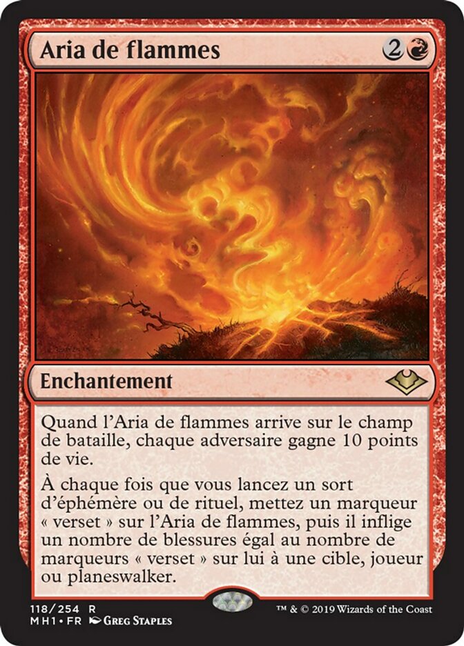image Aria de flammes