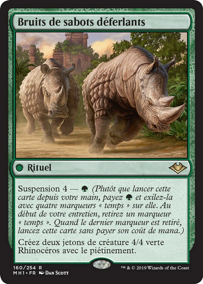 image Bruits de sabots déferlants